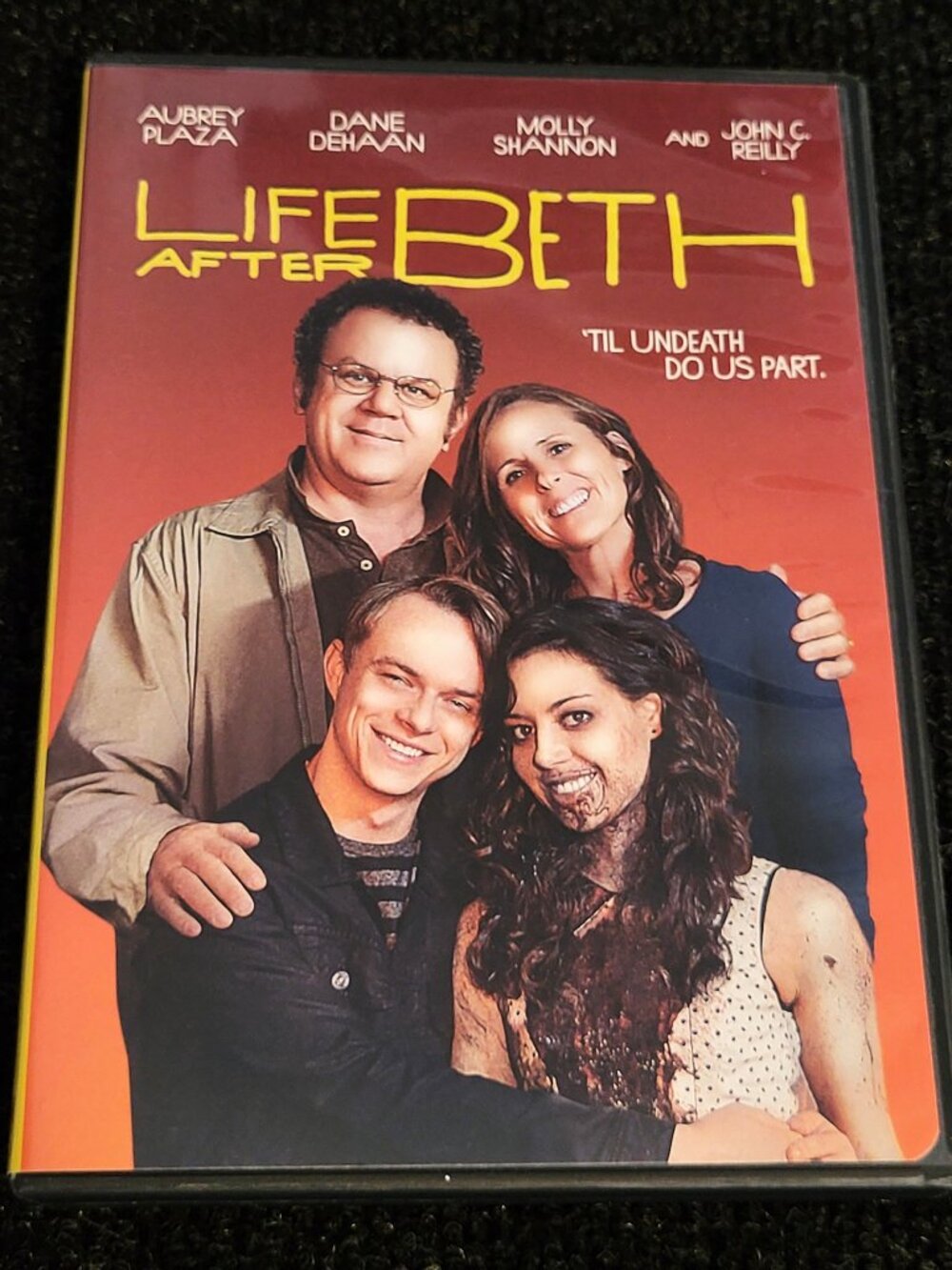 LIFE AFTER BETH DVD 2014 A24 OOP Aubrey Plaza Molly Shannon John C. Reilly